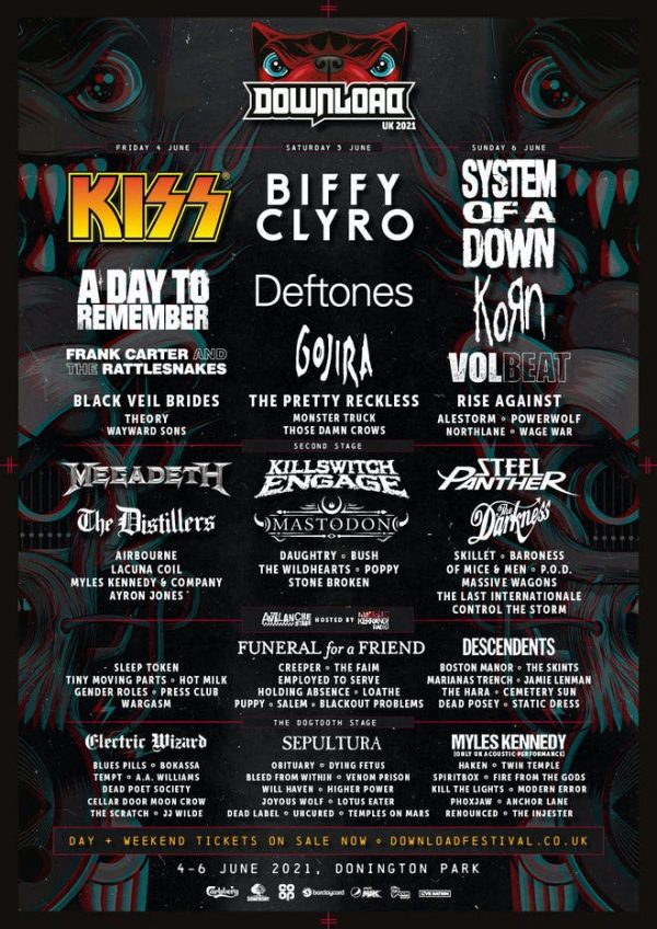 Download Festival Adds 17 New Acts For 2021 - THE ROCK FIX