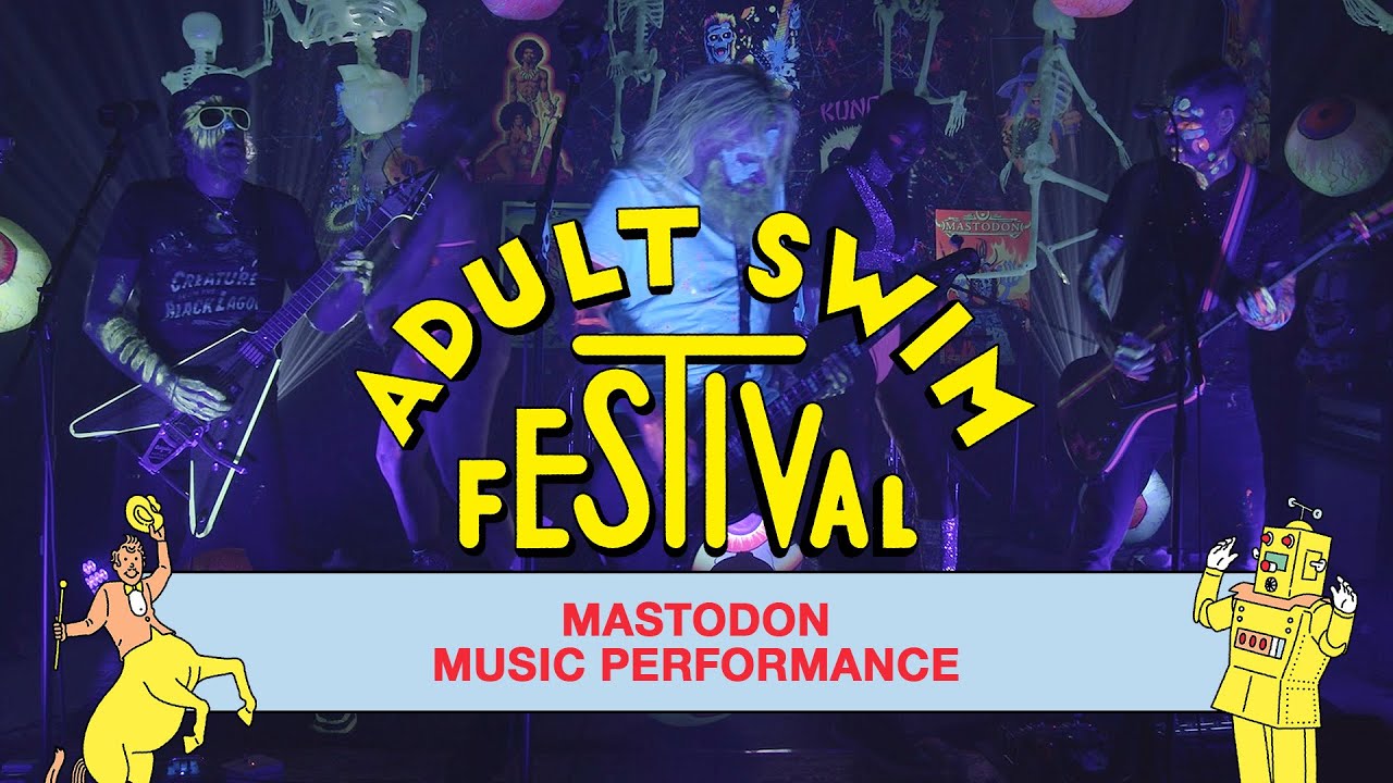 Check Out Mastodon’s Performance At The Adult Swim Festival