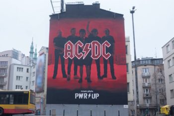 Watch This AC/DC Mural Painted In Warsaw, Poland