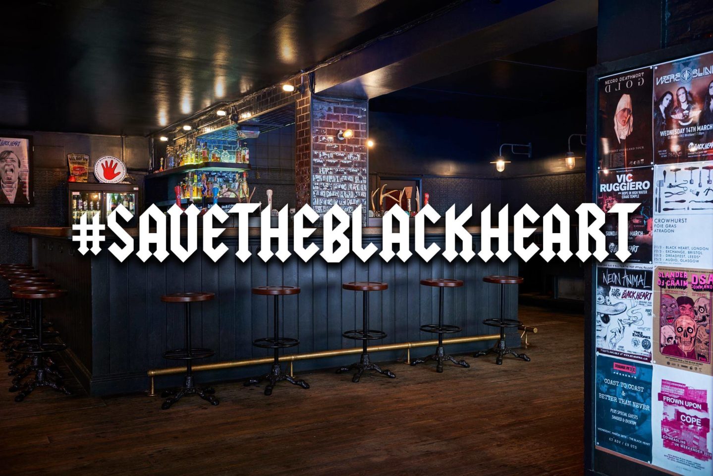 The Black Heart Needs £100,000 To Avoid Permanent Closure