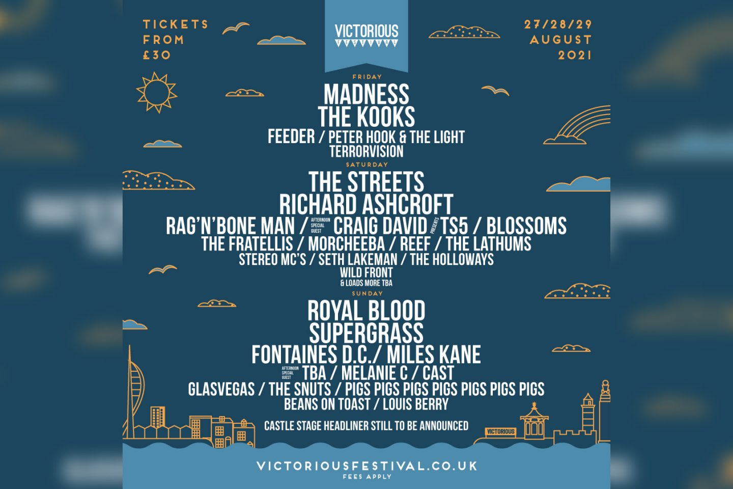 Royal Blood, Madness, And More Announced For Victorious Festival 2021