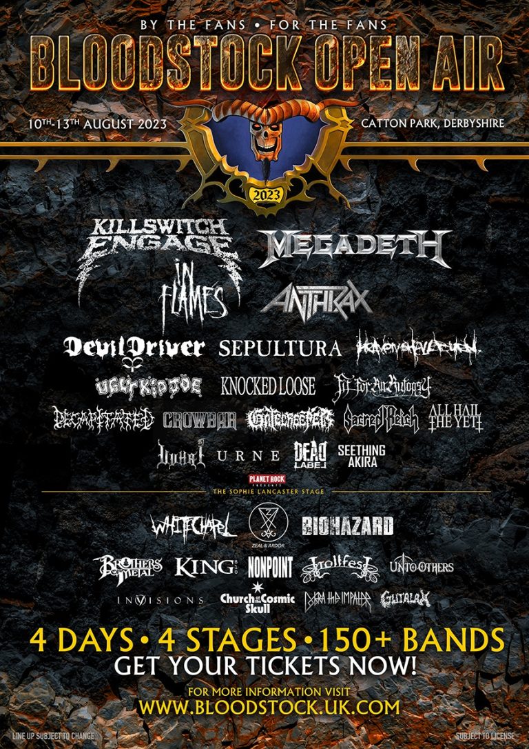 Bloodstock Announce Another 12 Bands for 2023! - THE ROCK FIX