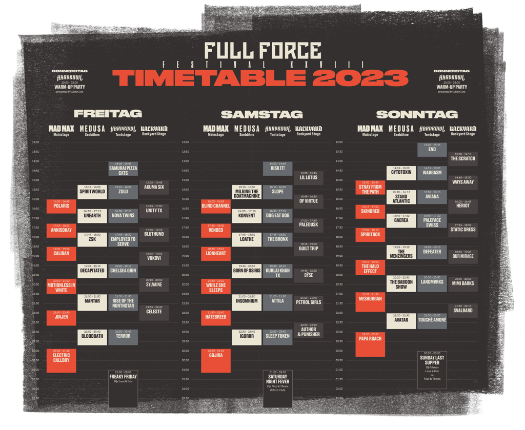 Our Must See Acts For Full Force 2023! THE ROCK FIX